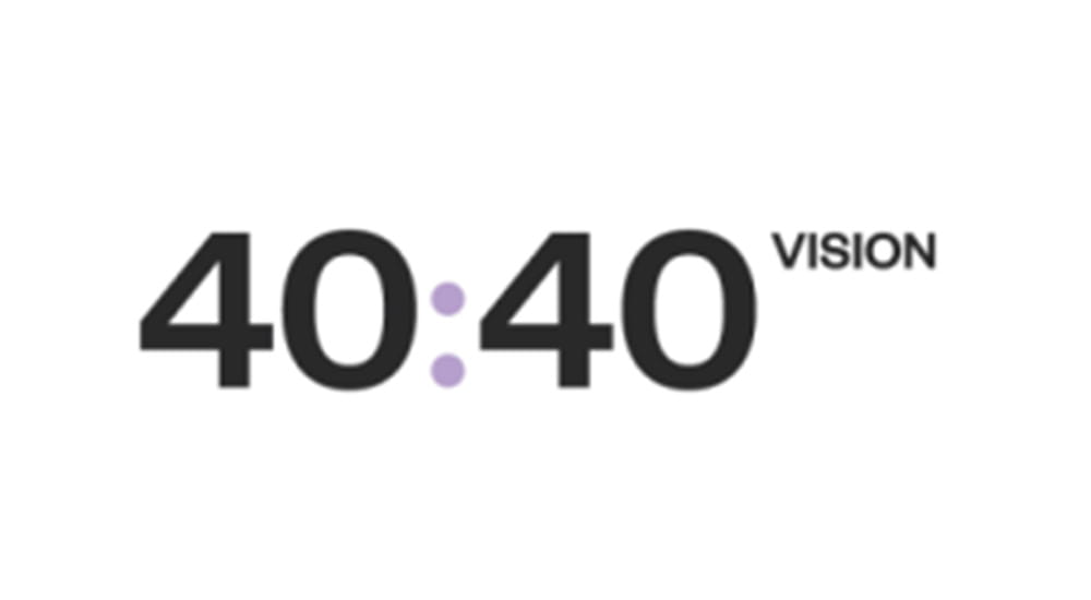 40:40 vision logo